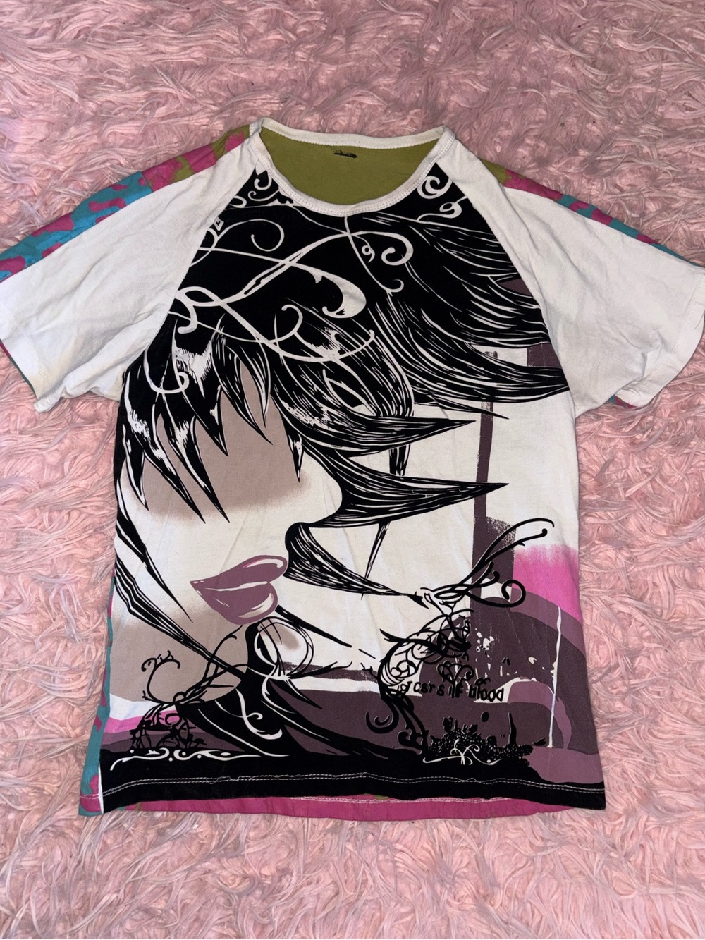 Unique Graphic Woman Portrait Tee